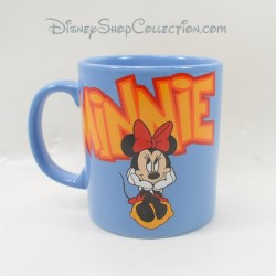 Mug Minnie DISNEYLAND PARIS bleu orange céramique 9 cm