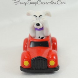 Figura cachorro de juguete MCDONALD'S Mcdo Los 101 dálmatas coche rojo Disney 9 cm