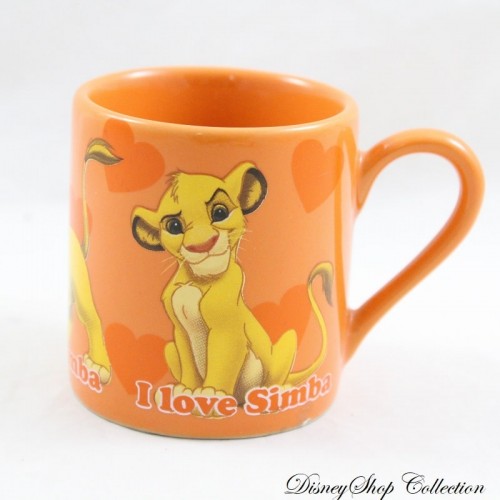 Taza Disney Amarilla 380ml Cara del Rey León Simba San Art SAN3085-2 de  Japón NUEVA