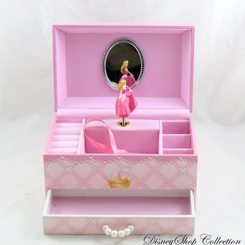 Bijoux Boîte à Bijoux Musicale Princesse - Coffret Bijoux Rose pour Enfant  Fille - Lucy Locket - Bijoutier Boutique