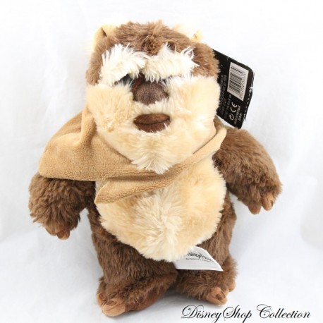 Plüsch Wicket Ewok DISNEY PARKS Star Wars braun Disney 24 cm NEU