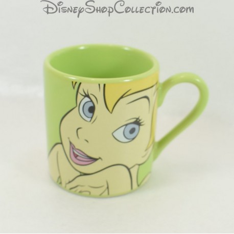 Fairy Espresso Kaffeetasse Tinker Bell DISNEY STORE Peter Pan Keramik grün 6 cm