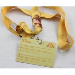 Pin strap DISNEYLAND PARIS Beauty and the yellow beast