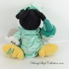 Peluche Minnie DISNEY STORE Statue de la Liberté robe verte 32 cm