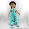 Muñeca de peluche cantante Jazmín DISNEYLAND PARIS traje verde 52 cm