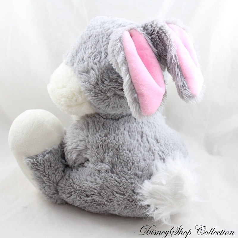 Peluche Lapin Gris Longues Pattes 35 cm