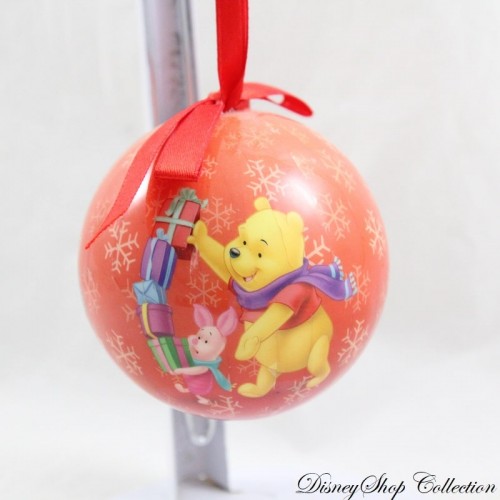 Boule de Noël Winnie l'ourson DISNEY Winnie et tour de cad...