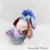 Mini plush donkey Bourriquet DISNEY NICOTOY Winnie the teddy bear embroidered patched heart 13 cm NEW