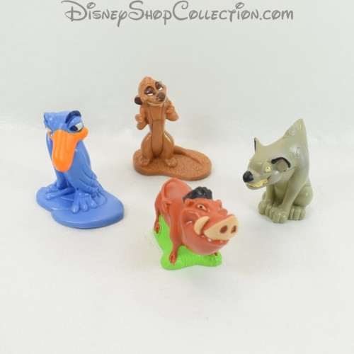 copy of Figurines The Lion King DISNEY Zazu hyena Rafiki Simba and Tim...