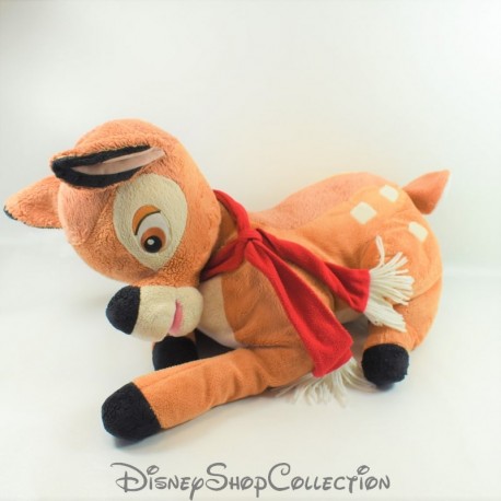 Großer Plüsch Bambi DISNEY Reh rot Schal 53 cm