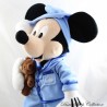 Peluche Mickey DISNEY STORE pigiama blu orsacchiotto notte 42 cm