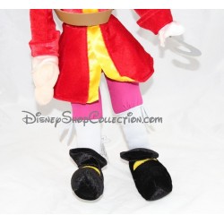 Plush Captain Hook DISNEY STORE Peter Pan Naughty Disney 54 cm - Disne