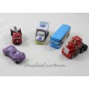 Lot von 5 Kunststoff-Autos Dr Damage, Holley Shiftwell, Red, Mack und Bus DISNEY PIXAR Autos 10 cm