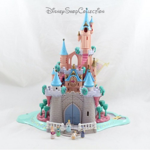 Polly Pocket Cinderella DISNEY Bluebird castle with 5 characters ...