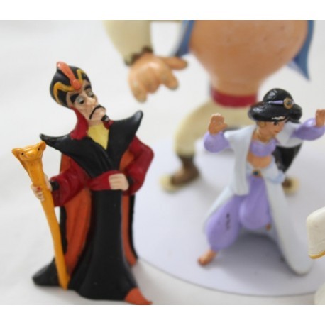 Set of figurines Aladdin DISNEY Genie Jasmine Aladdin Jafar lo...