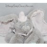 Doudou Dumbo DISNEY NICOTOY Elefant grau langes Haar 22 cm