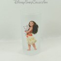 High glass Vaiana DISNEY white opaque princess Vaiana and Pua 13 cm