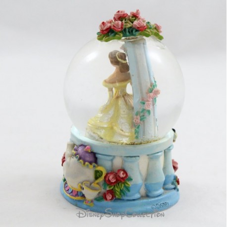 Mini Snow Globe Princess DISNEY Beauty and the Beast Snow Globe...