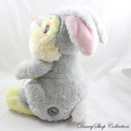 Plush rabbit Pan Pan DISNEY STORE gray yellow Panpan Disney 38 cm