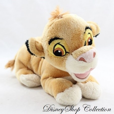 Peluche Simba DISNEY NICOTOY El Rey León acostado 18 cm