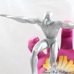 Estatuilla de resina Silver Surfer MARVEL Attakus Bombyx Silver surfer de la mano de Galactus 24 cm limitada 888 ejemplares