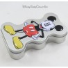 Mickey DISNEY Keksdose Metall Grau Relief