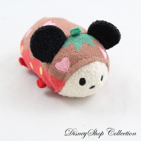 Tsum Tsum Mickey DISNEY Herz Valentinstag 2018 Schokolade Erdbeere Mini Plüsch 9 cm