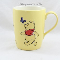 Taza en relieve Winnie the Pooh DISNEY STORE mariposa