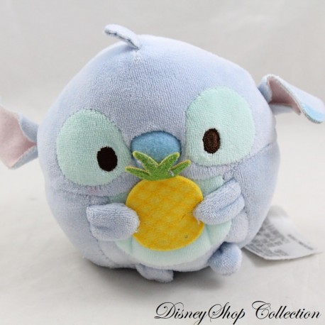 Plüsch Ufufy Stitch DISNEY PARKS Lilo und Stitch mit blauer Ananas 11 cm