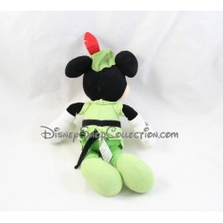 Plush Mickey DISNEYLAND PARIS dressed as Peter Pan 25 cm