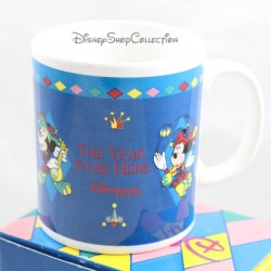 Mug Mickey DISNEY Staffordshire Tableware 5ème anniversaire