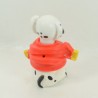 Figurine jouet chiot MCDONALD'S Mcdo Les 101 Dalmatiens écharpe rouge Disney 6 cm