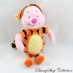 Peluche cochon Porcinet DISNEY Jemini déguisé en Tigrou 20 cm