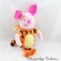 Peluche cochon Porcinet DISNEY Jemini déguisé en Tigrou 20 cm