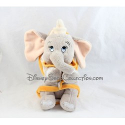 Peluche éléphant Dumbo DISNEY NICOTOY couverture grise 30 cm