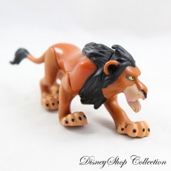 Lion articulated figurine Scar DISNEY The Lion King brother of Mufasa brown pvc 12 cm