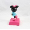 Statuette of resin Minnie DISNEY You're so cute pink blue 15 cm