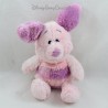 Maialino di peluche DISNEY maiale rosa viola