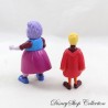 Set of 2 figures Merlin DISNEY HEROES Famosa Madame Mim and Arthur articulated 9 cm