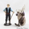 Lot de 2 figurines Sven et Kristoff DISNEY La Reine des neiges pvc 9 cm