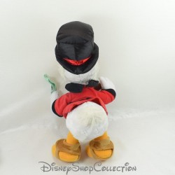 Articulated plush duck Picsou DISNEYLAND PARIS uncle of Donald cane and note 42 cm