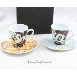 Set de tasses à café DISNEY Egan Mickey et Minnie