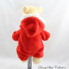 Peluche Winnie l'ourson DISNEY STORE My first Christmas combinaison capuche 22 cm