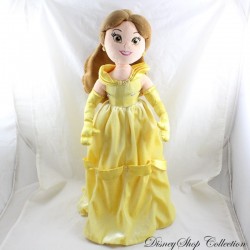 Belle DISNEY STORE La Bella e la Bestia peluche bambola vestito giallo 50 cm