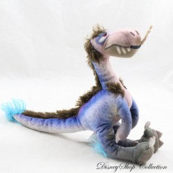 Bubbha Velociraptor Peluche DISNEY Nicotoy Arlo's Journey Mangiatore di Topi Dinosauro Blu 20 cm