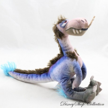 Bubbha Velociraptor Plush DISNEY Nicotoy Arlo's Journey Blue Dinosaur Mouse Eater 20 cm