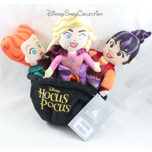 DISNEY Hocus Pocus Winifred Witches Plush Set, Sara...