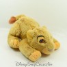 Simba lion plush DISNEYLAND PARIS The Lion King lying down child vintage young lion 24 cm