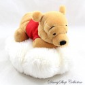 Peluche Winnie l'ourson DISNEY STORE allongé sur un nuage 20 cm