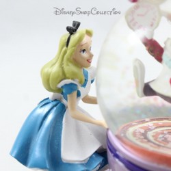 Snow globe tournant DISNEY PARKS Alice au pays des Merveilles